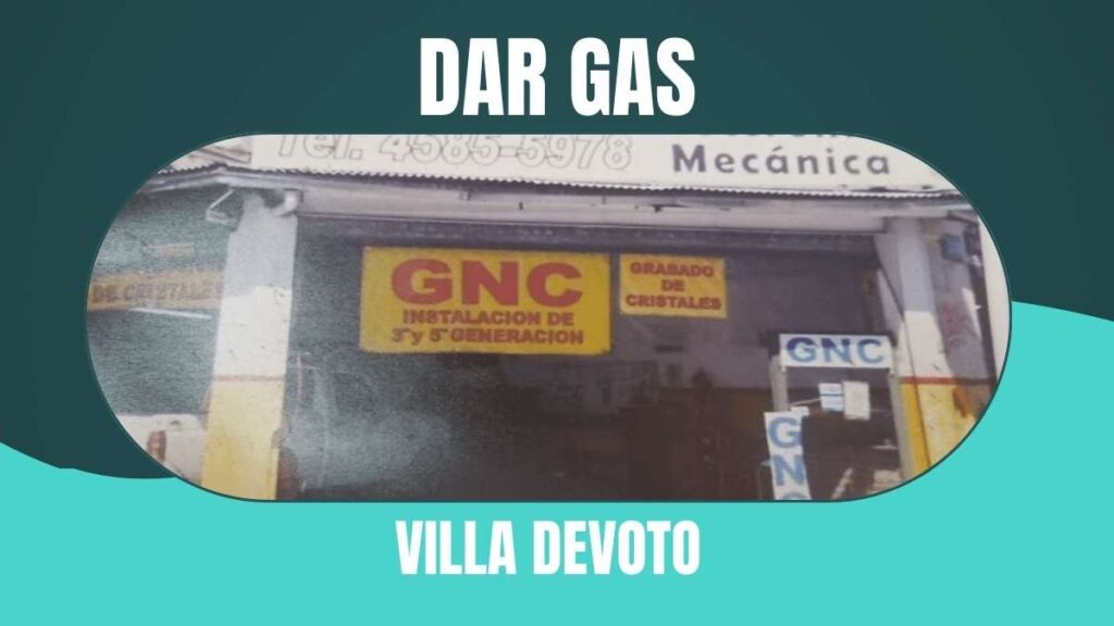 Taller Dar Gas en Villa Devoto, CABA