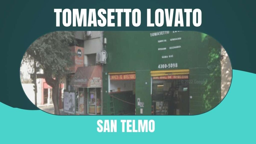 Taller de GNC Tomasetto Lovato en San Telmo, CABA