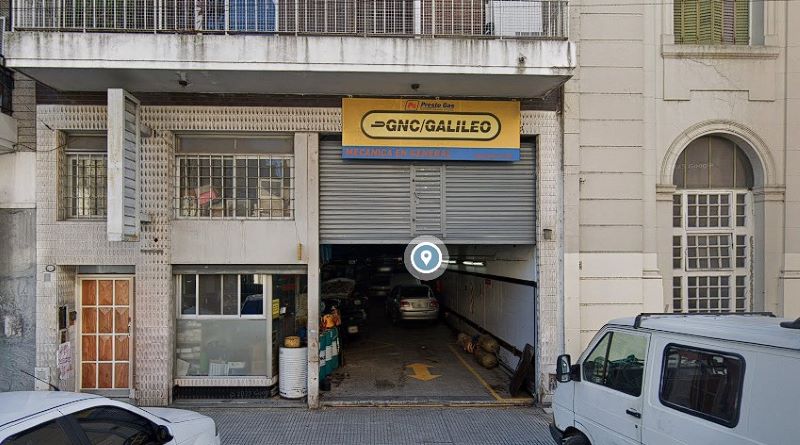 Frente Taller de GNC Presto Gas Galileo