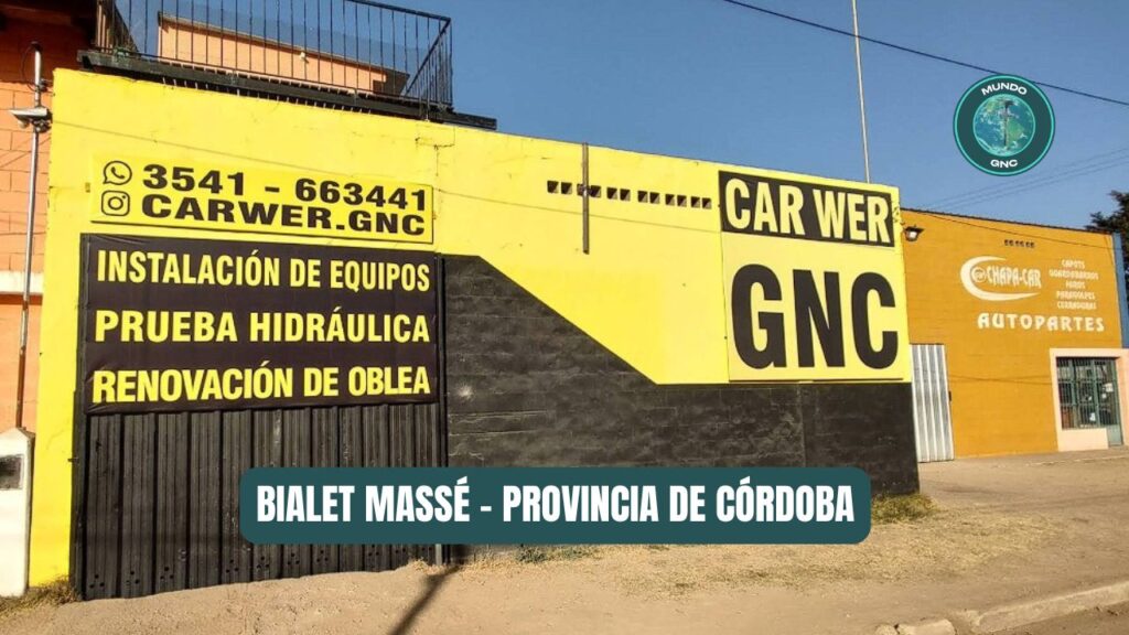 Taller CarWer GNC en Bialet Massé Córdoba