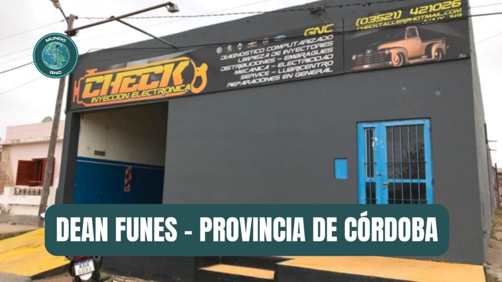 Taller Check GNC en Deán Funes provincia de Córdoba