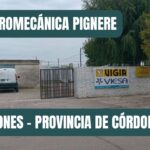 Taller Electromecánica Pignere en Leones provincia de Córdoba