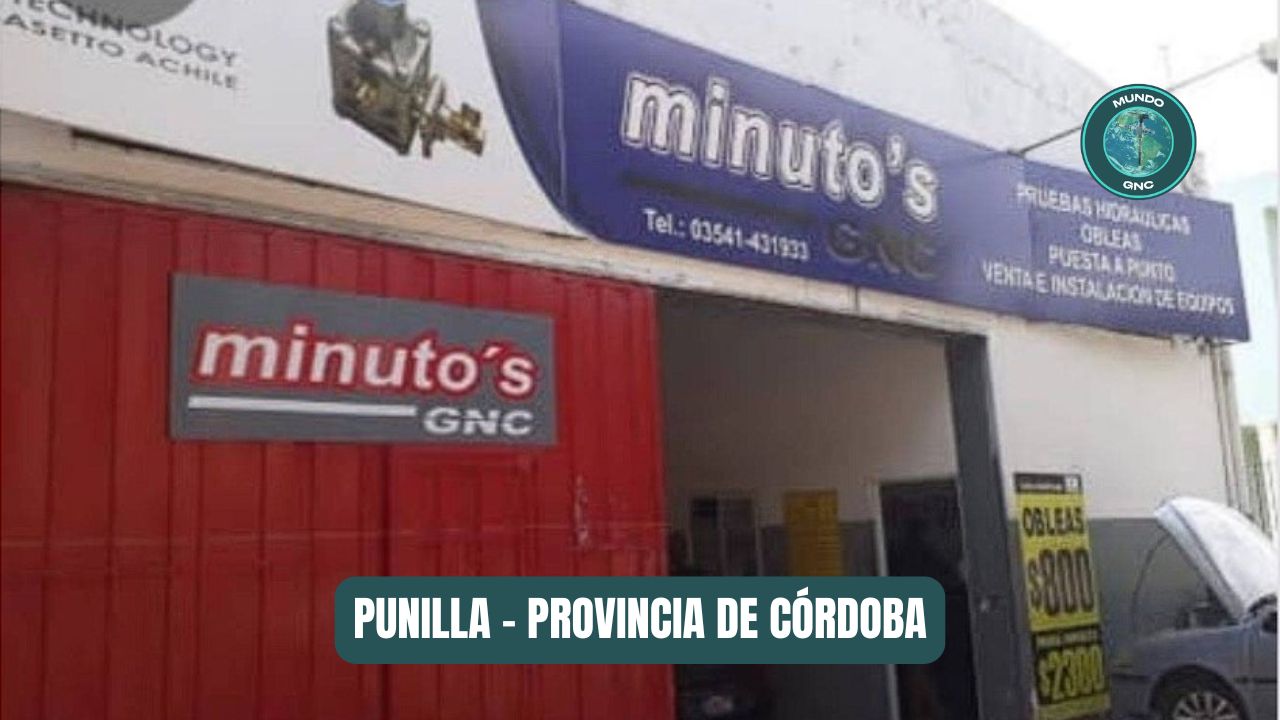 Taller de GNC Minuto’s en Villa Carlos Paz Córdoba